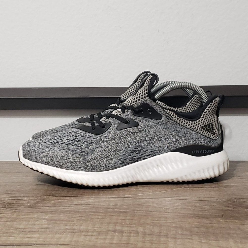 Adidas Alphabounce Em Women's Running Shoes Size 7.5 (Youth 6) Gray
